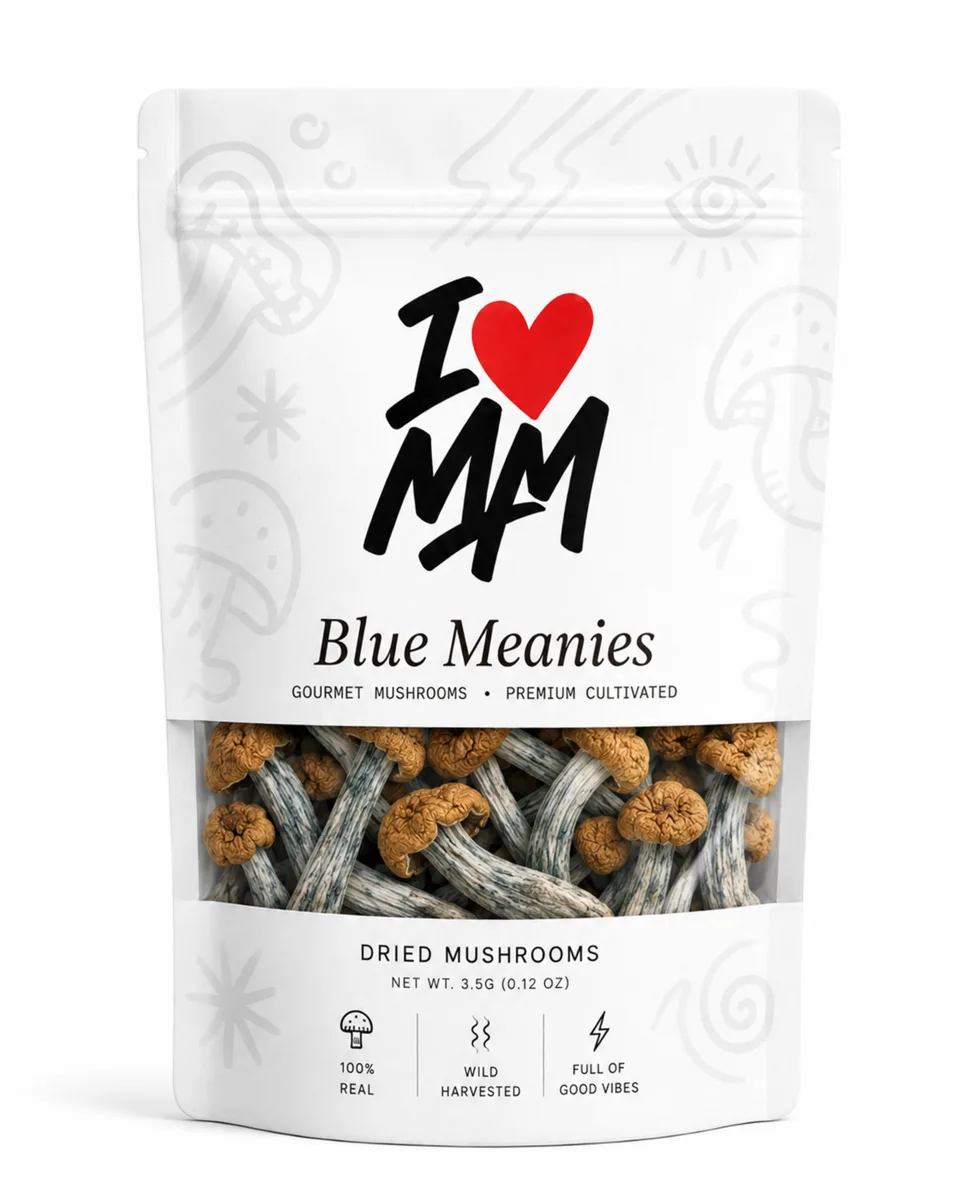 Blue Meanies — Dried Magic Mushrooms