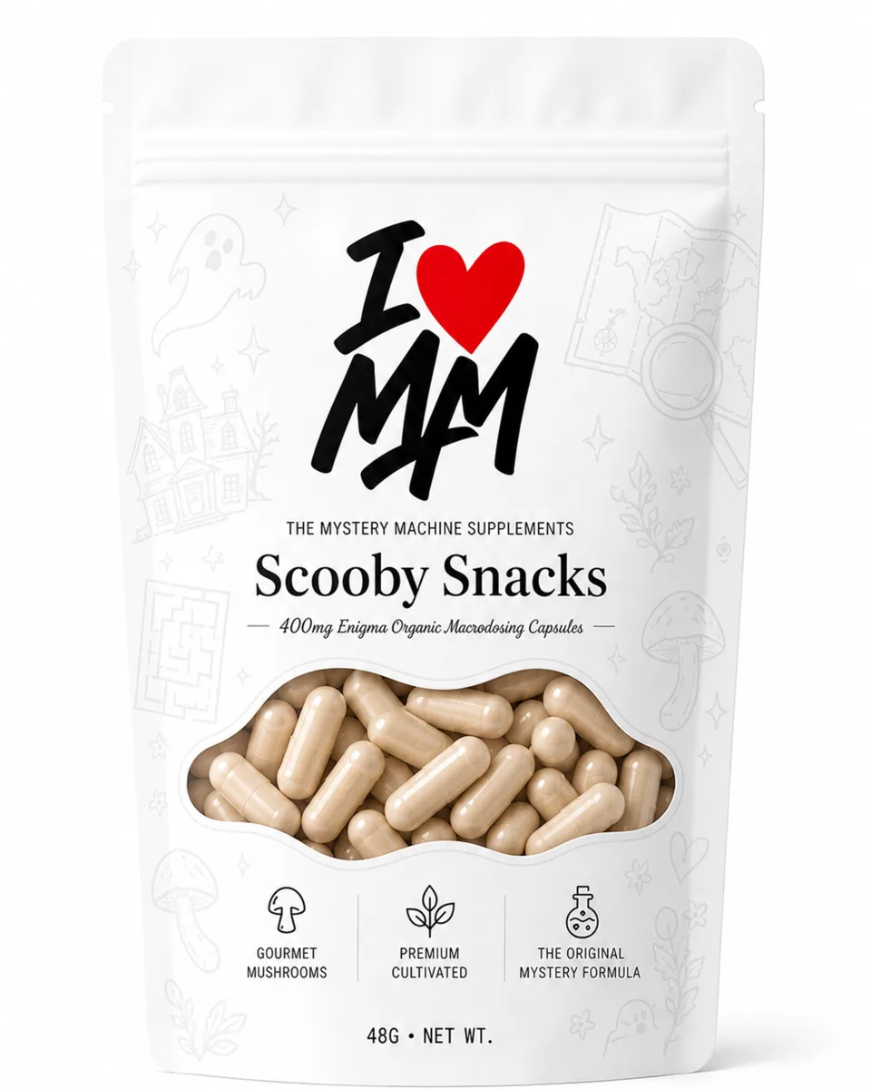 Scooby Snacks — 400mg Organic Macrodosing Capsules