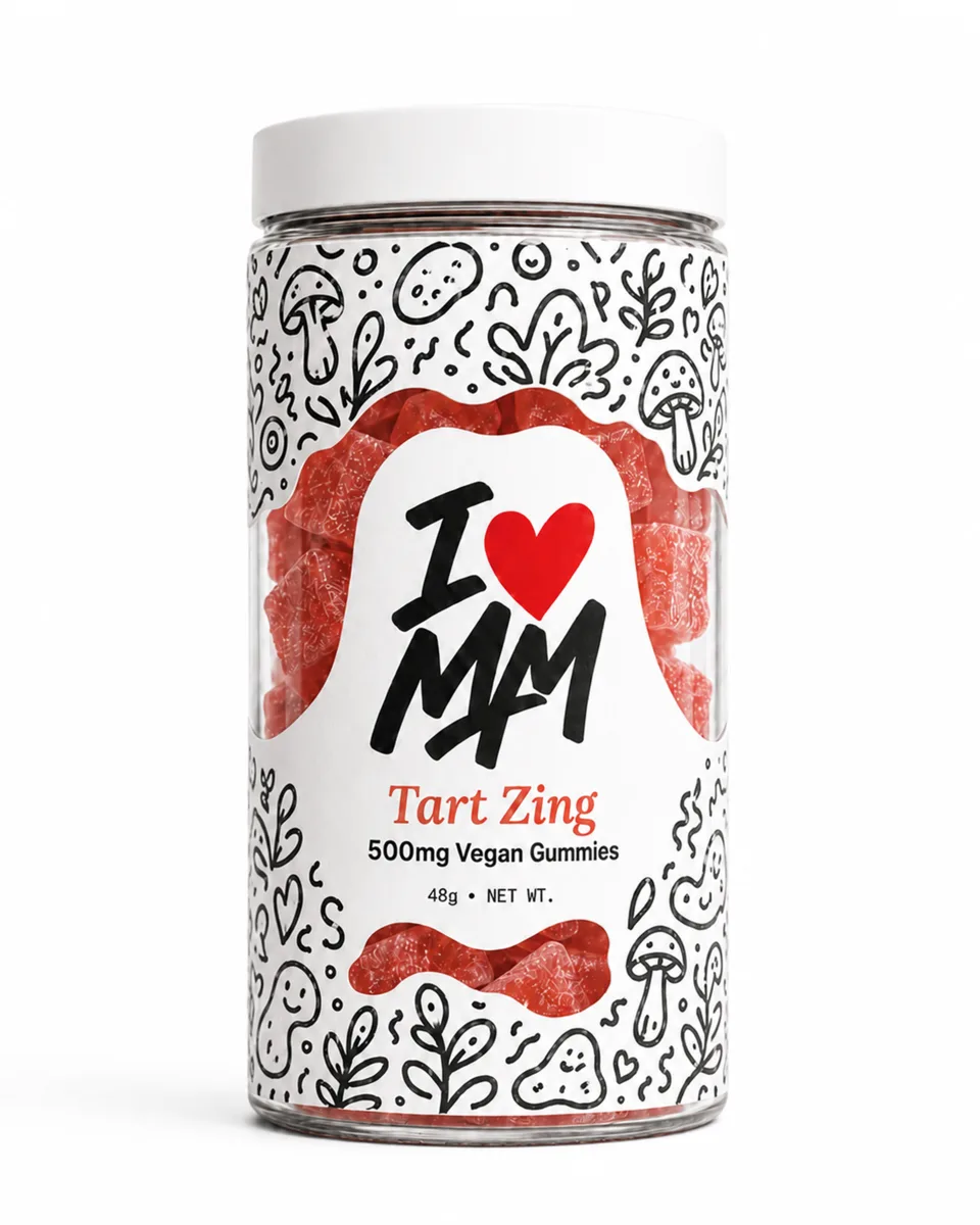Tart Zing — 500mg Vegan Gummies